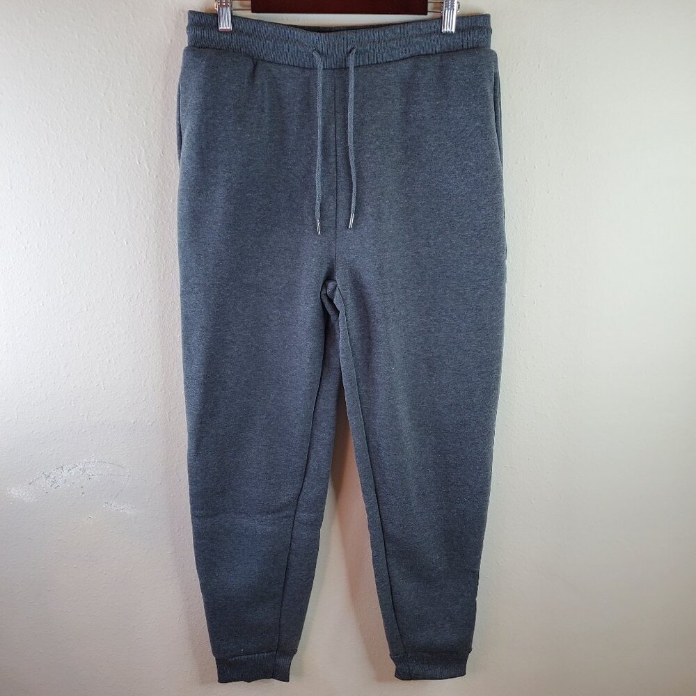 Bastion Trail Womens Charcoal Grey Fleece Lined Sweatpant Joggers XL